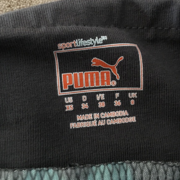 Puma cropped work out leggings sz xs - Picture 3 of 5